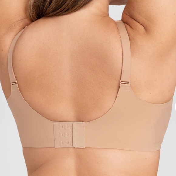 Honeylove Tan crossover Seamless Bra - Picture 2 of 5